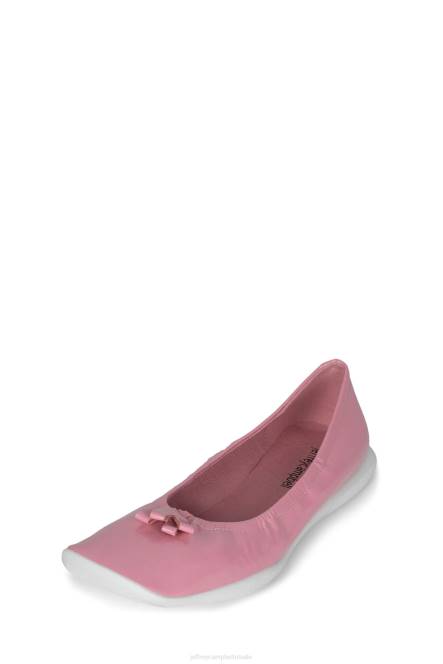 Jeffrey Campbell ballerina NDHB187 ballerina's roze gekreukt patent vrouwen