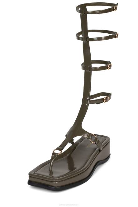 Jeffrey Campbell acacia NDHB228 sandalen groene doos vrouwen