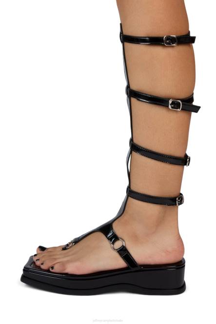 Jeffrey Campbell acacia NDHB229 sandalen zwarte doos vrouwen