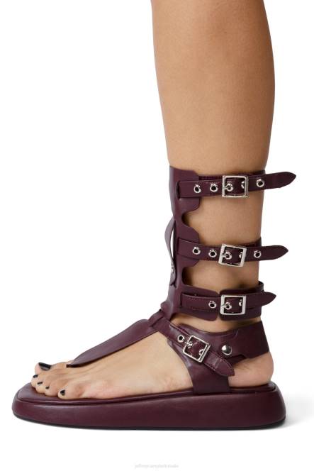 Jeffrey Campbell amozonia NDHB238 sandalen wijn vrouwen