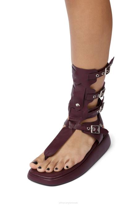 Jeffrey Campbell amozonia NDHB238 sandalen wijn vrouwen