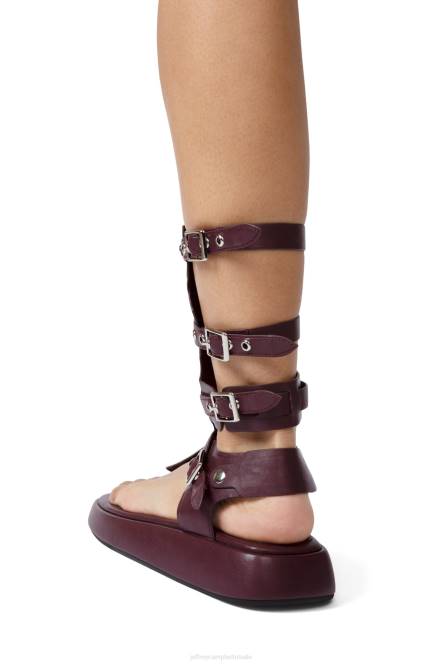 Jeffrey Campbell amozonia NDHB238 sandalen wijn vrouwen