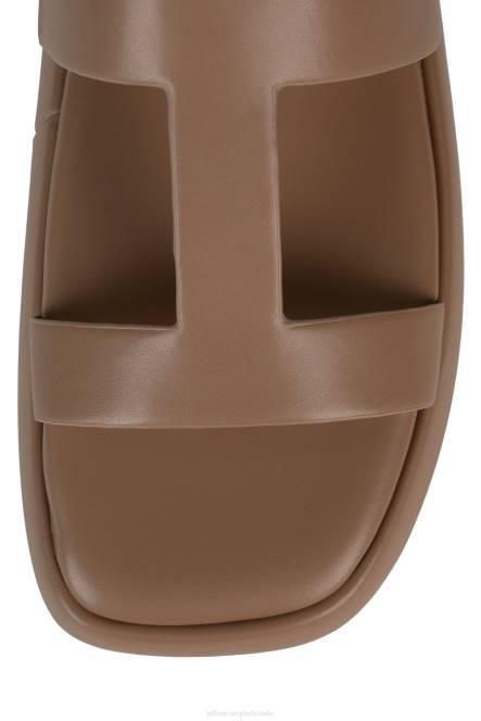 Jeffrey Campbell bol NDHB1754 sandalen donker naturel vrouwen