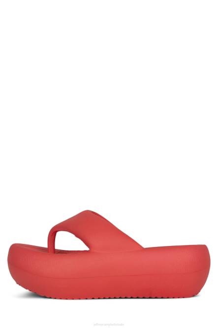 Jeffrey Campbell chillaxine NDHB171 sandalen rood vrouwen