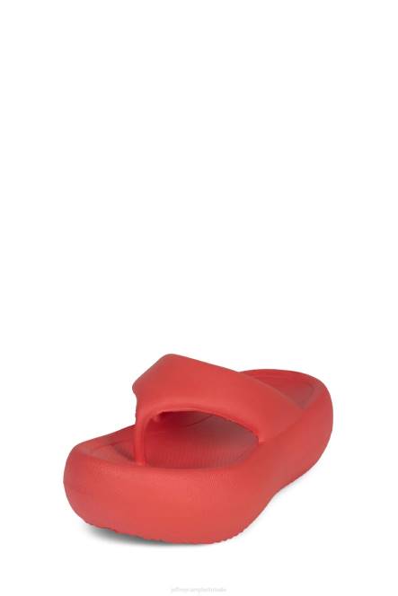 Jeffrey Campbell chillaxine NDHB171 sandalen rood vrouwen