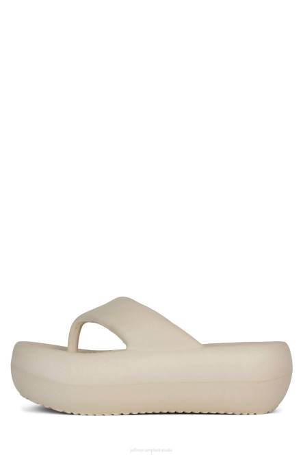 Jeffrey Campbell chillaxine NDHB174 sandalen zeezout vrouwen