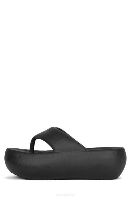 Jeffrey Campbell chillaxine NDHB175 sandalen zwart vrouwen