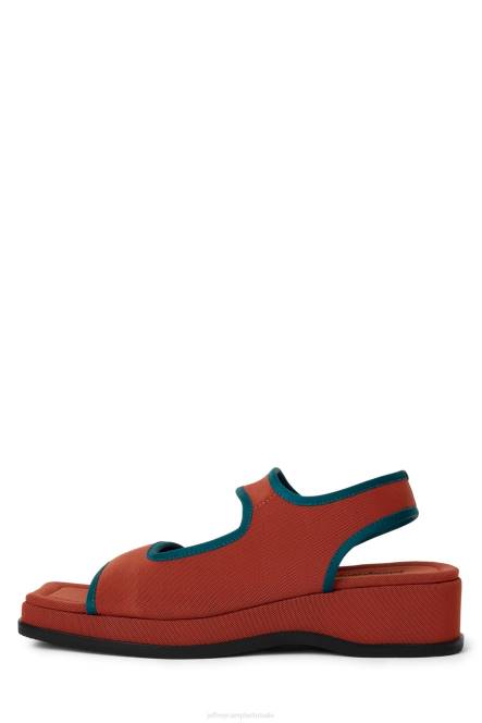 Jeffrey Campbell energiek NDHB28 sandalen oranje groenblauw gaas vrouwen