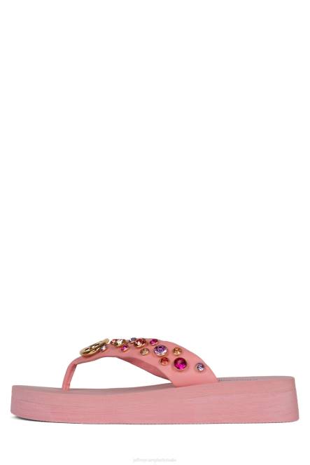 Jeffrey Campbell iconen NDHB164 sandalen roze multi vrouwen