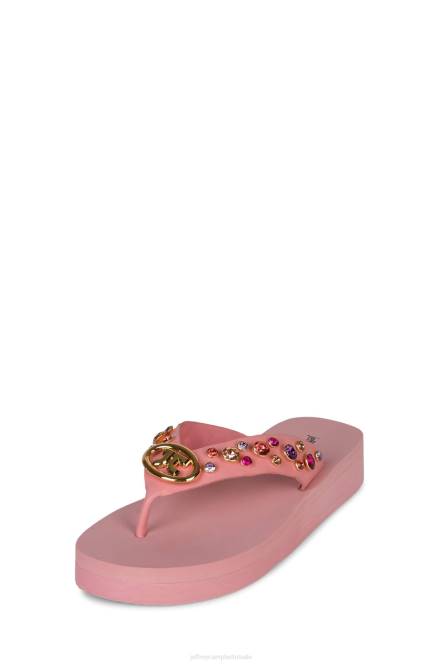 Jeffrey Campbell iconen NDHB164 sandalen roze multi vrouwen