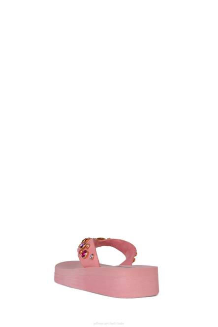 Jeffrey Campbell iconen NDHB164 sandalen roze multi vrouwen