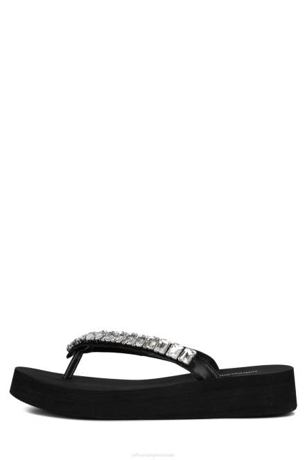 Jeffrey Campbell iconische-s NDHB181 sandalen zwart helder vrouwen