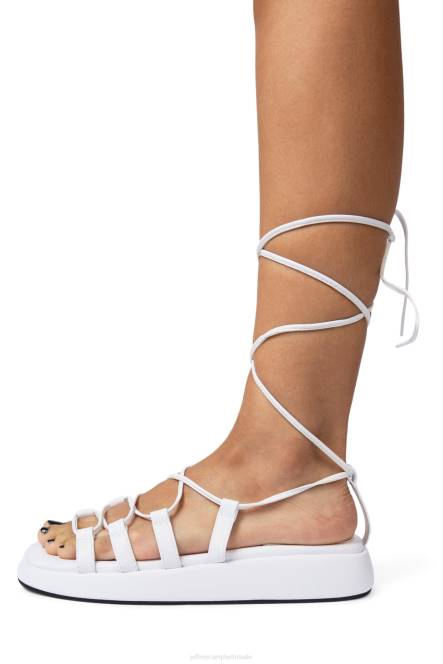 Jeffrey Campbell innoveren NDHB236 sandalen wit vrouwen