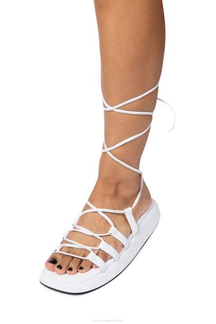 Jeffrey Campbell innoveren NDHB236 sandalen wit vrouwen