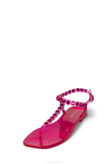 Jeffrey Campbell jemmin NDHB161 sandalen fuchsia glimmend vrouwen