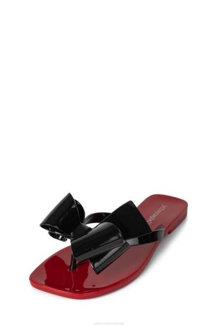 Jeffrey Campbell suikerachtig NDHB154 sandalen rood glanzend zwart glanzend vrouwen