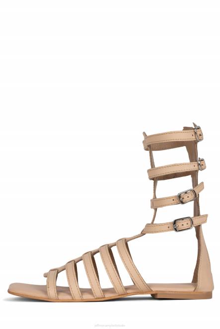 Jeffrey Campbell top-2 NDHB241 sandalen natuurlijk vrouwen