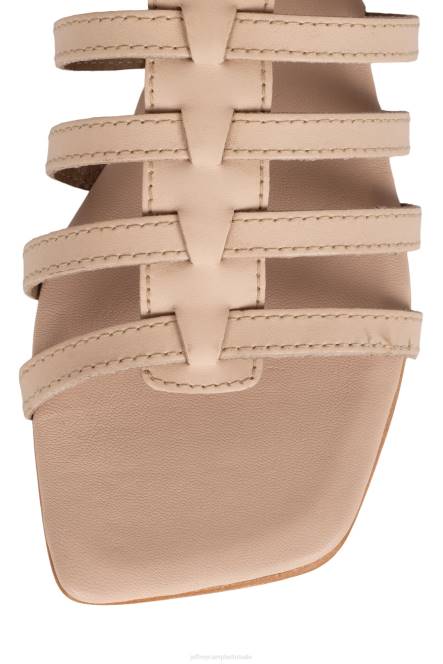 Jeffrey Campbell top-2 NDHB241 sandalen natuurlijk vrouwen