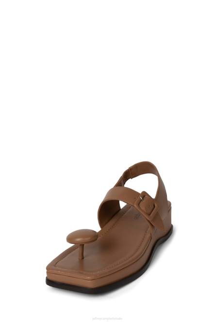 Jeffrey Campbell vanderbilt NDHB27 sandalen lichtbruin vrouwen