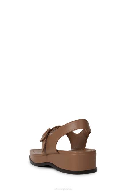 Jeffrey Campbell vanderbilt NDHB27 sandalen lichtbruin vrouwen