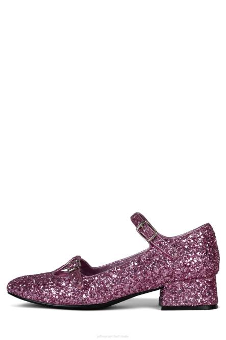 Jeffrey Campbell muzikaal NDHB1397 hakken pomp fuchsia glitters vrouwen