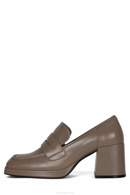 Jeffrey Campbell notities maken NDHB80 hakken pomp taupe vrouwen