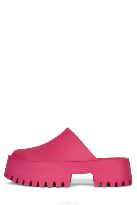 Jeffrey Campbell verstoppen NDHB1689 muilezel met hakken fuchsia vrouwen