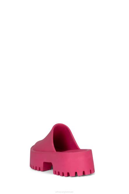 Jeffrey Campbell verstoppen NDHB1689 muilezel met hakken fuchsia vrouwen