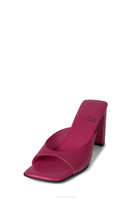 Jeffrey Campbell geïnspireerd NDHB1454 sandaal met hak fuchsia vrouwen