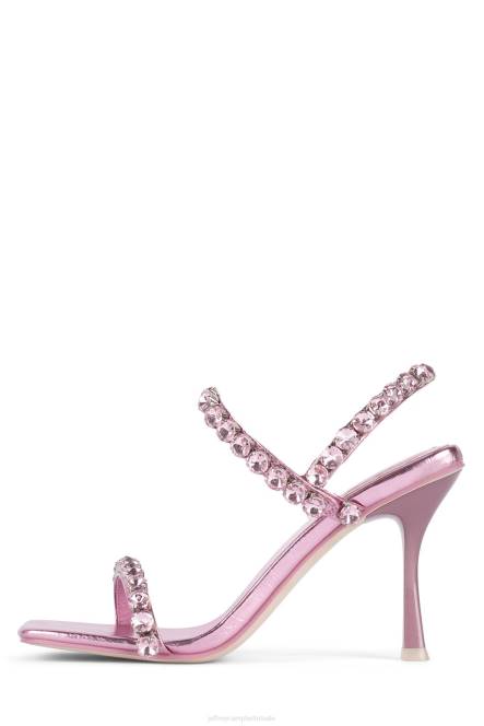 Jeffrey Campbell heiligen NDHB1625 sandaal met hak roze metallic roze vrouwen