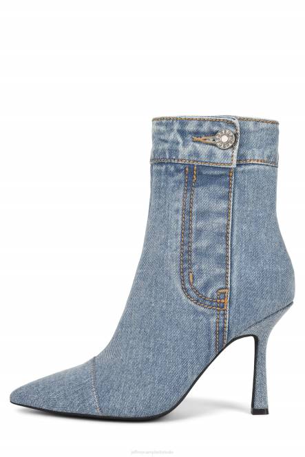 Jeffrey Campbell eindig NDHB282 de denim-reboot blauw spijkerstof vrouwen