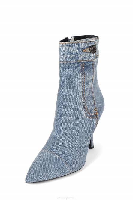 Jeffrey Campbell eindig NDHB282 de denim-reboot blauw spijkerstof vrouwen