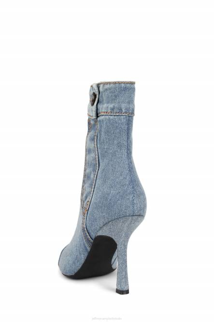 Jeffrey Campbell eindig NDHB282 de denim-reboot blauw spijkerstof vrouwen