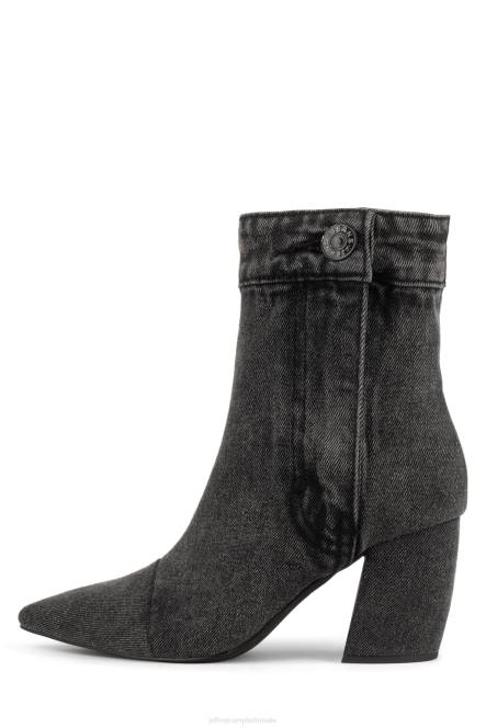 Jeffrey Campbell eindig-jn NDHB284 de denim-reboot zwarte denim vrouwen