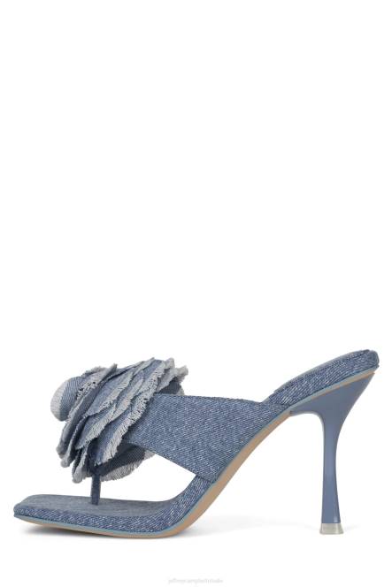 Jeffrey Campbell maagdenpalm NDHB290 de denim-reboot vervaagde blauwe denim vrouwen