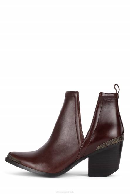 Jeffrey Campbell Cromwell NDHB377 enkel laarzen koffie vrouwen