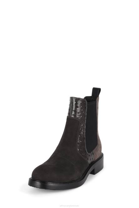 Jeffrey Campbell Edmond NDHB359 enkel laarzen grijze exotische multi vrouwen