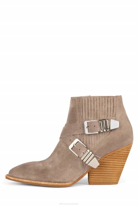 Jeffrey Campbell Texaan NDHB481 enkel laarzen taupe suède vrouwen