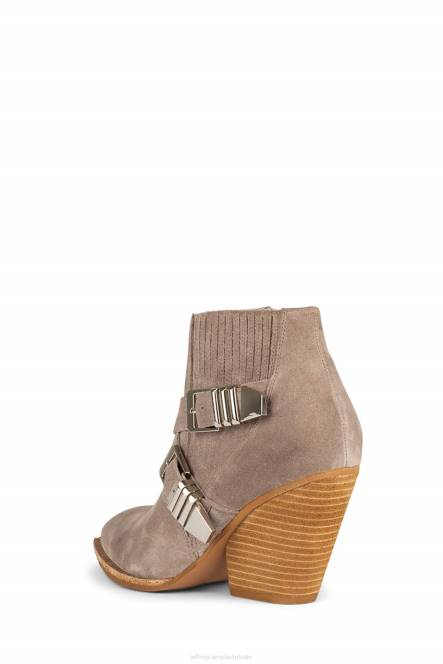 Jeffrey Campbell Texaan NDHB481 enkel laarzen taupe suède vrouwen