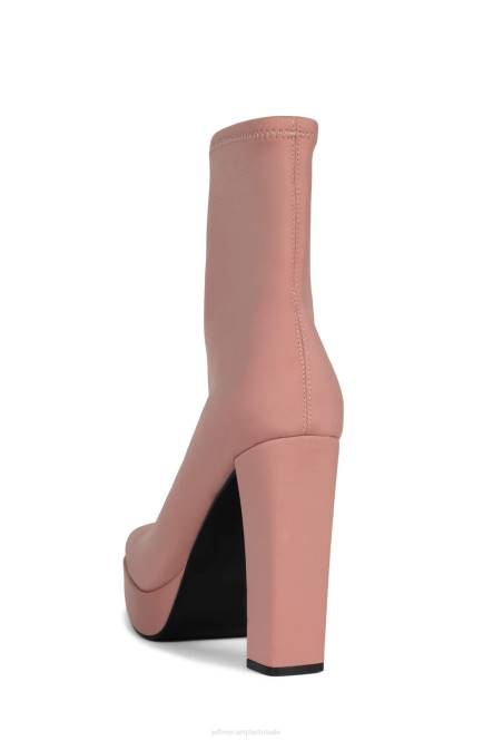 Jeffrey Campbell arcadië NDHB511 enkel laarzen stoffig roze neopreen vrouwen