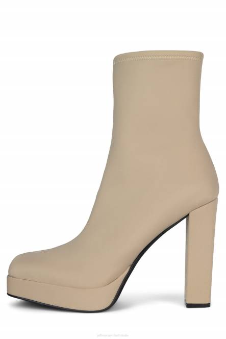 Jeffrey Campbell arcadië NDHB513 enkel laarzen beige neopreen vrouwen