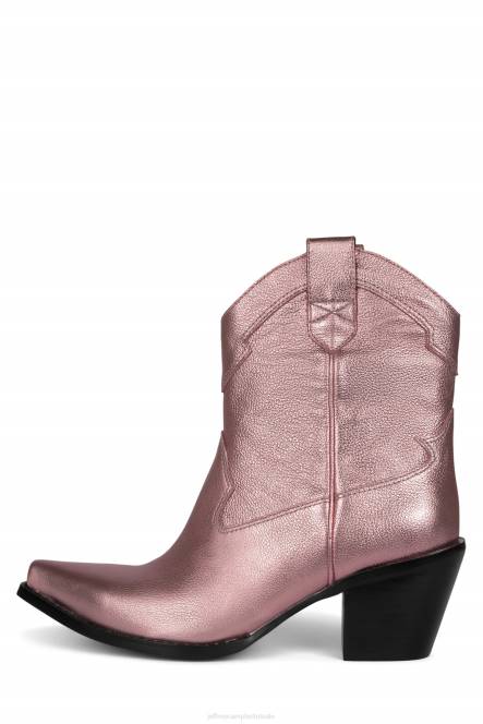 Jeffrey Campbell boer-l2 NDHB396 enkel laarzen roze metaal vrouwen