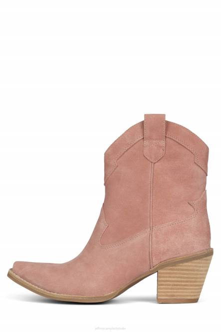 Jeffrey Campbell boer-l2 NDHB491 enkel laarzen roze suède vrouwen