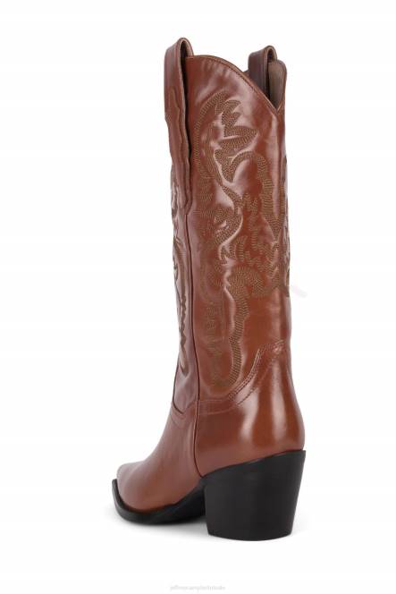 Jeffrey Campbell dolk NDHB649 enkel laarzen cognac vrouwen