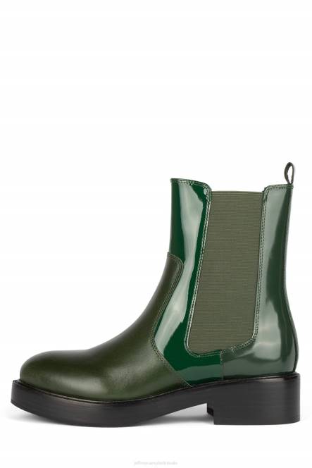 Jeffrey Campbell edmond-hoi NDHB409 enkel laarzen groene multi vrouwen