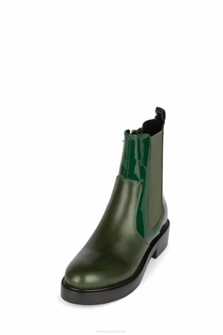 Jeffrey Campbell edmond-hoi NDHB409 enkel laarzen groene multi vrouwen