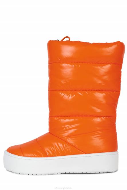 Jeffrey Campbell gesneeuwd-2 NDHB435 enkel laarzen oranje vrouwen