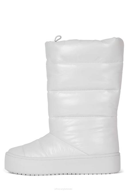 Jeffrey Campbell gesneeuwd-2 NDHB436 enkel laarzen wit vrouwen