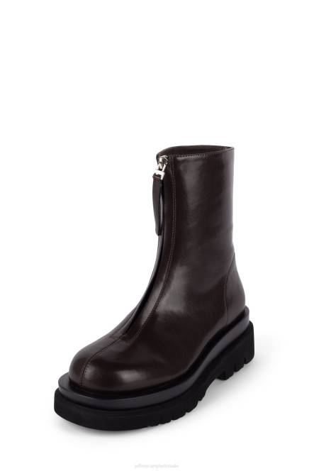 Jeffrey Campbell ingedommeld NDHB623 enkel laarzen bruin vrouwen