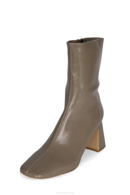 Jeffrey Campbell jerema NDHB541 enkel laarzen donker beige vrouwen